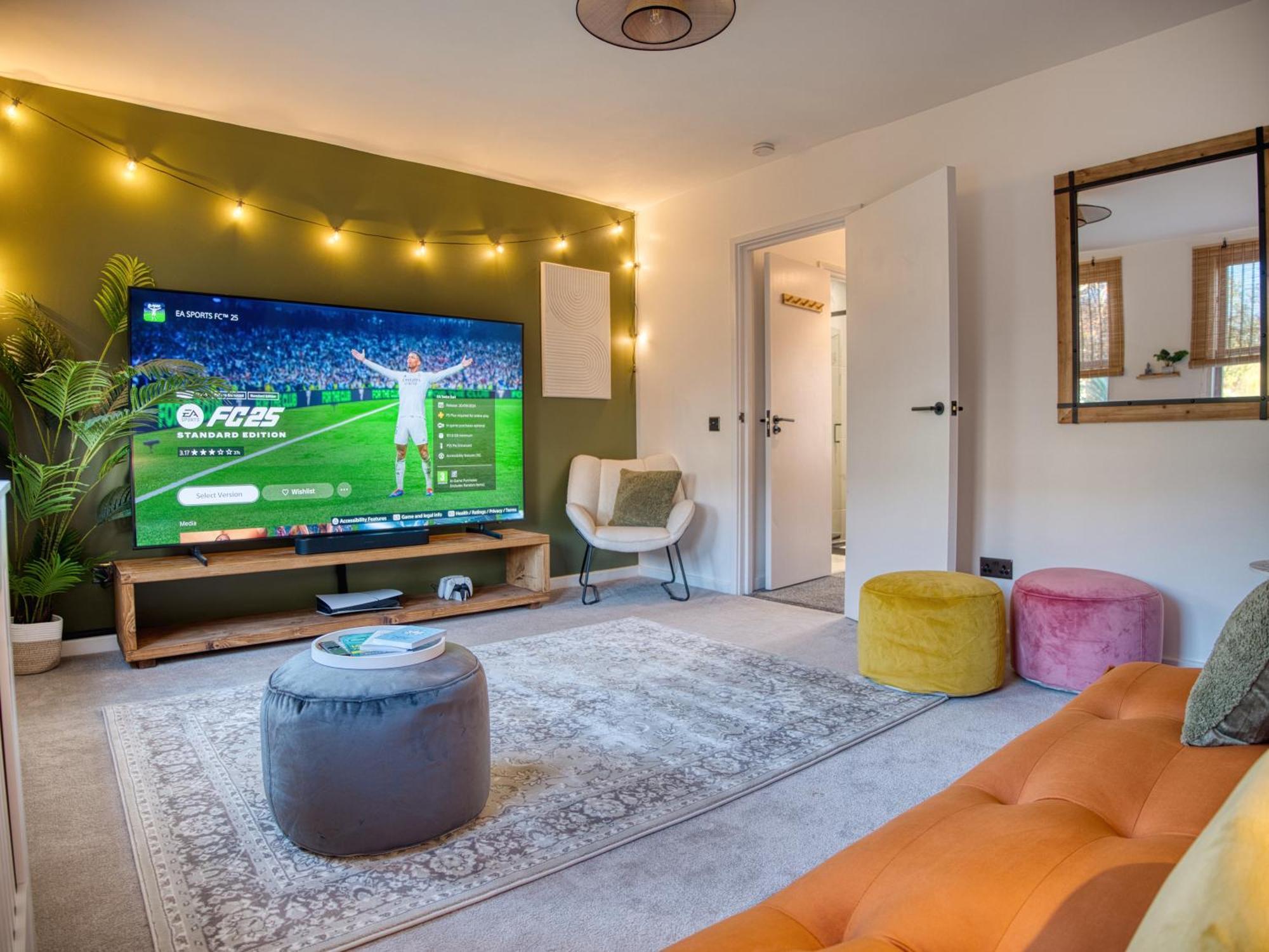 London Fulham - Hot Tub, Parking, Games & Cinema Room Экстерьер фото